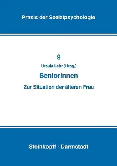 Buy Seniorinnen (English, U. Lehr) — BookShops.in