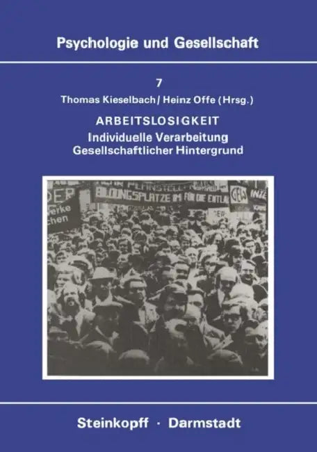 Buy Arbeitslosigkeit (English, T. Kieselbach | H. Offe) — BookShops.in