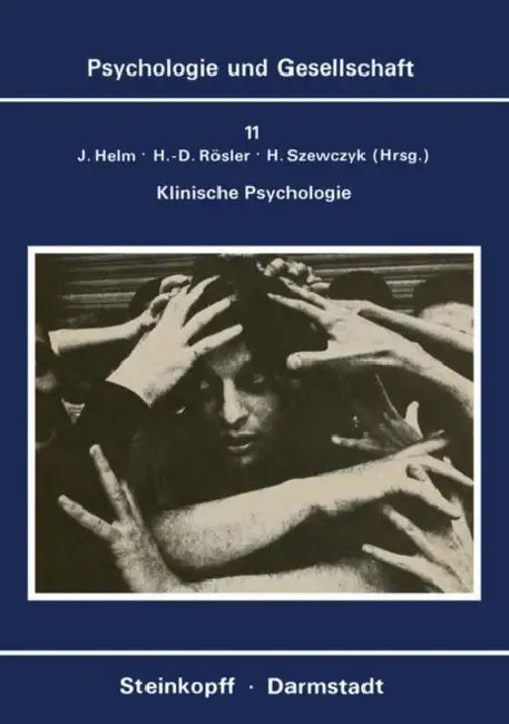 Buy Klinische Psychologie (English, J. Helm | H. -D Rösler | H. Szewcyk) — BookShops.in