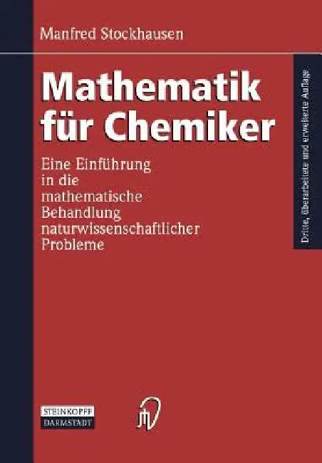 Buy Mathematik Für Chemiker (English, Manfred Stockhausen) — BookShops.in