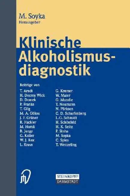 Buy Klinische Alkoholismusdiagnostik (English, Michael Soyka) — BookShops.in