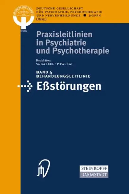 Buy Behandlungsleitlinie Eβstörungen (English, M. Fichter | U. Schweiger | C. Krieg) — BookShops.in