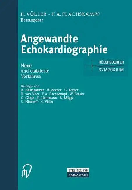 Buy Angewandte Echokardiographie (English, Heinz Völler | Frank A. Flachskampf) — BookShops.in