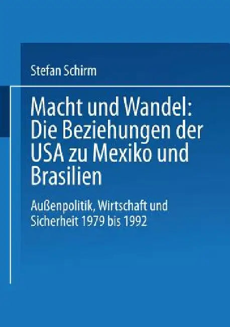 Buy Macht Und Wandel (English, Stefan Schirm) — BookShops.in
