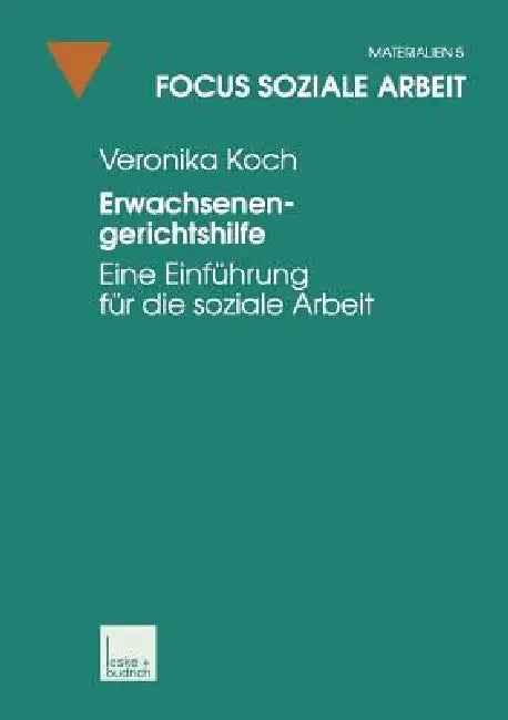 Buy Erwachsenengerichtshilfe (English, Veronika Koch) — BookShops.in