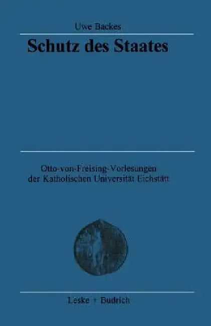 Buy Schutz Des Staates (English, Uwe Backes) — BookShops.in