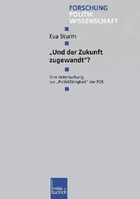 Buy "Und Der Zukunft Zugewandt"? (English, Eva Sturm) — BookShops.in