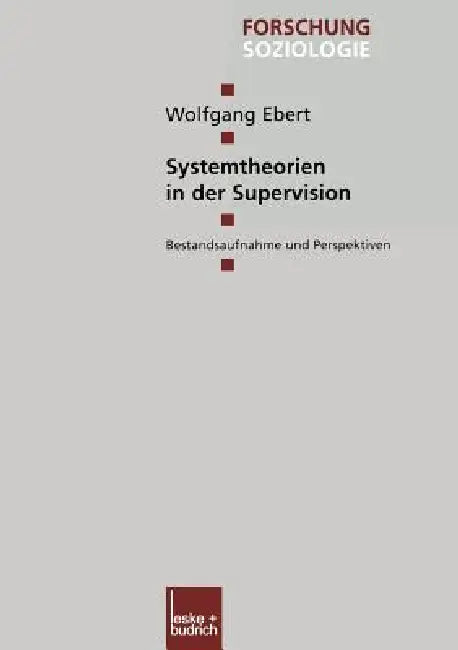 Buy Systemtheorien in Der Supervision (English, Wolfgang Ebert) — BookShops.in