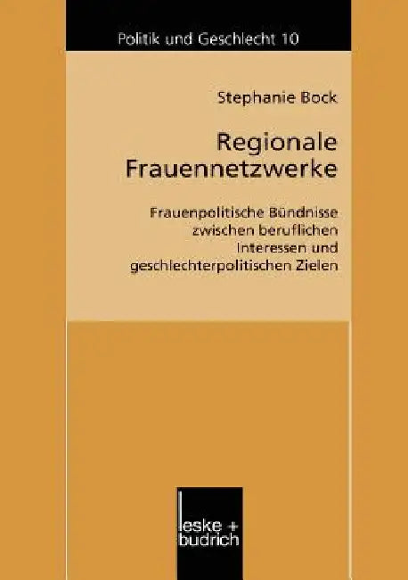 Buy Regionale Frauennetzwerke (English, Stephanie Bock) — BookShops.in