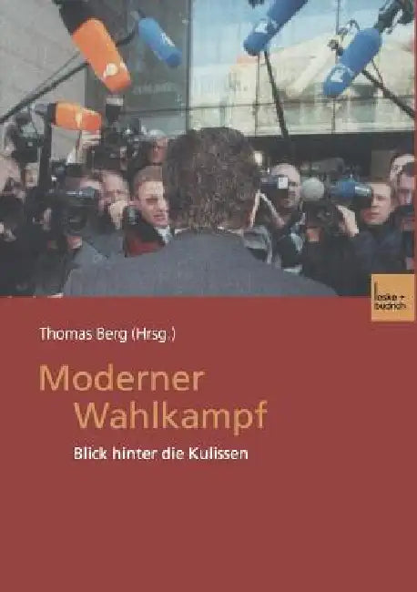 Buy Moderner Wahlkampf (English, Thomas Berg) — BookShops.in