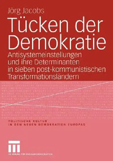 Buy Tücken Der Demokratie (English, Jörg Jacobs) — BookShops.in