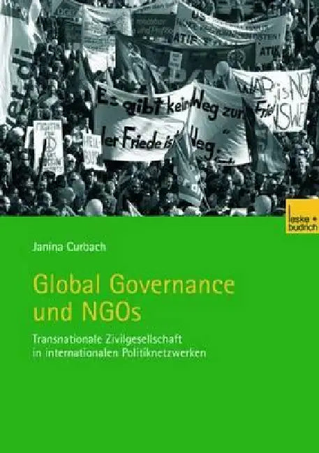 Buy Global Governance Und NGOs (English, Janina Curbach) — BookShops.in