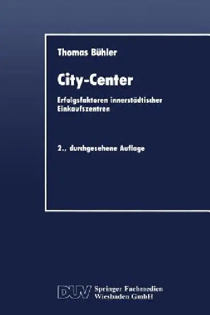 Buy City-Center (English, Thomas Bühler) — BookShops.in