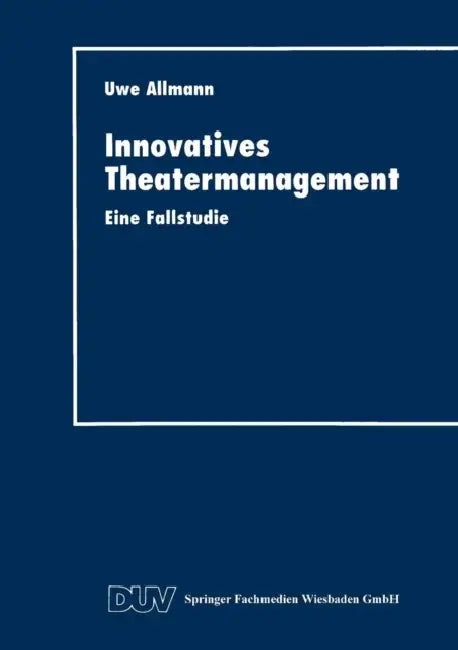 Buy Innovatives Theatermanagement (English, Uwe Allmann) — BookShops.in