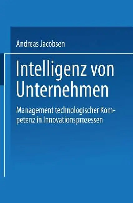 Buy Intelligenz Von Unternehmen (English, Andreas Jacobsen) — BookShops.in