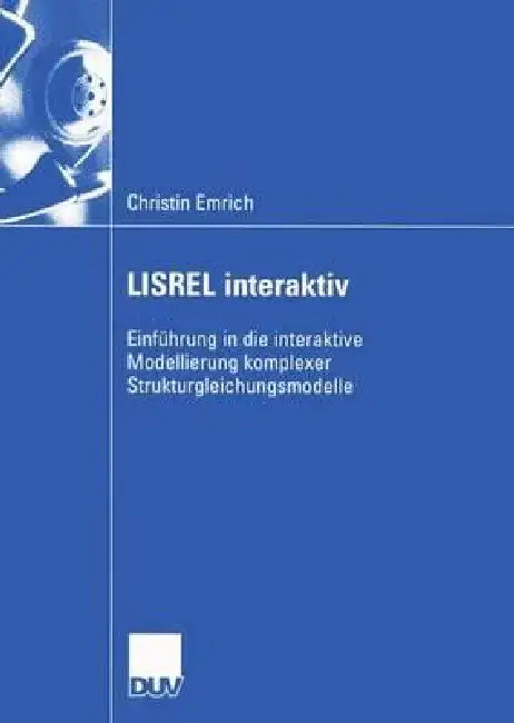 Buy Lisrel Interaktiv (English, Christin Emrich) — BookShops.in