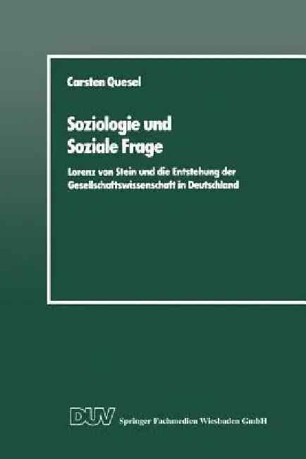 Buy Soziologie Und Soziale Frage (English, Carsten Quesel) — BookShops.in
