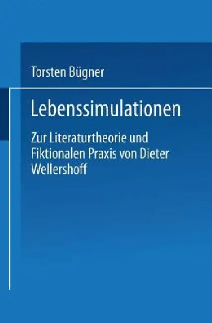 Buy Lebenssimulationen (English, Torsten Bügner) — BookShops.in
