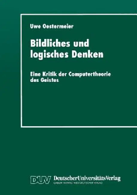 Buy Bildliches Und Logisches Denken (English, Uwe Oestermeier) — BookShops.in