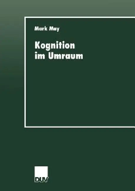 Buy Kognition Im Umraum (English, Mark May) — BookShops.in