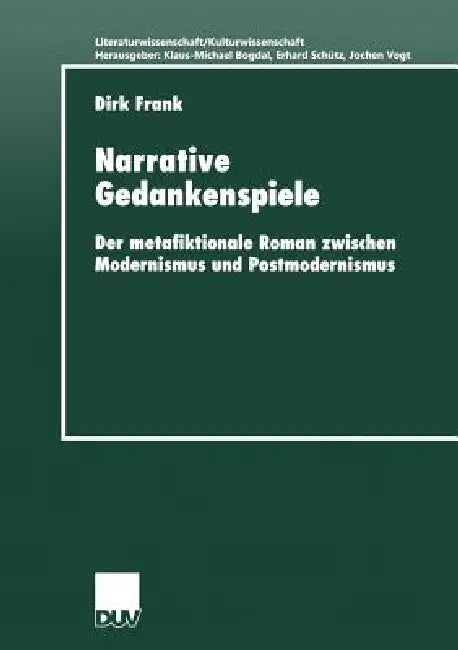Buy Narrative Gedankenspiele (English, Dirk Frank) — BookShops.in