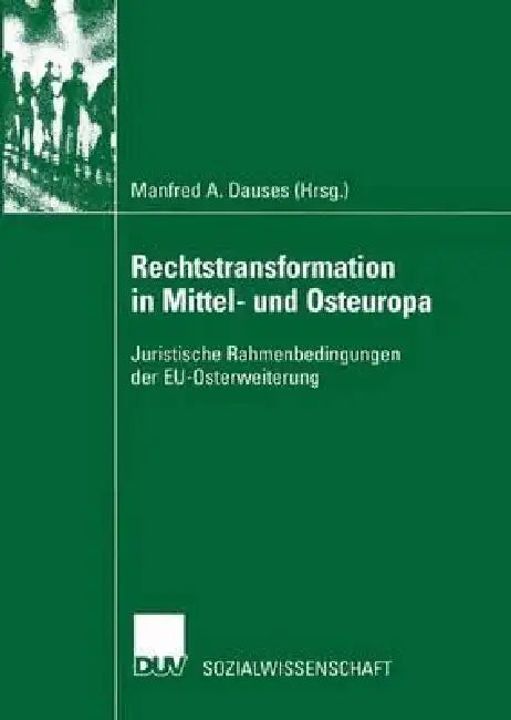 Buy Rechtstransformation in Mittel- Und Osteuropa (English, Manfred Dauses) — BookShops.in