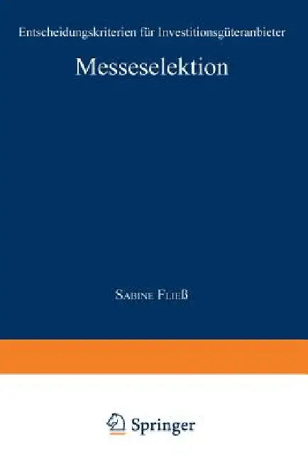 Buy Messeselektion (English, Sabine Fließ) — BookShops.in