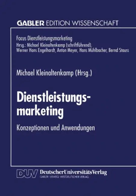 Buy Dienstleistungsmarketing (English, Michael Kleinaltenkamp) — BookShops.in