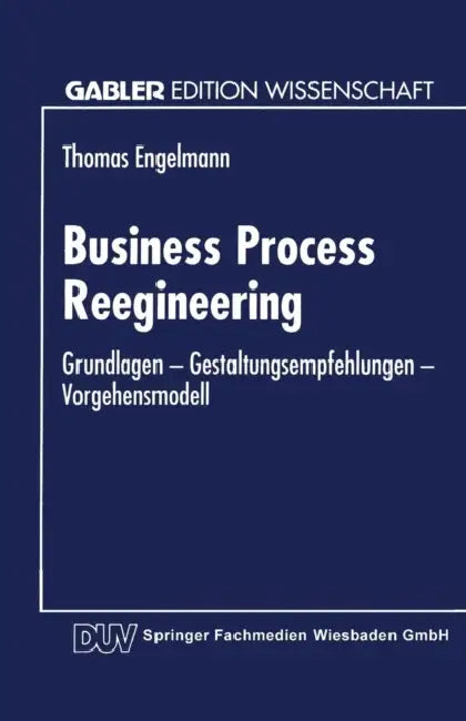 Buy Business Process Reengineering (English, Thomas Engelmann) — BookShops.in