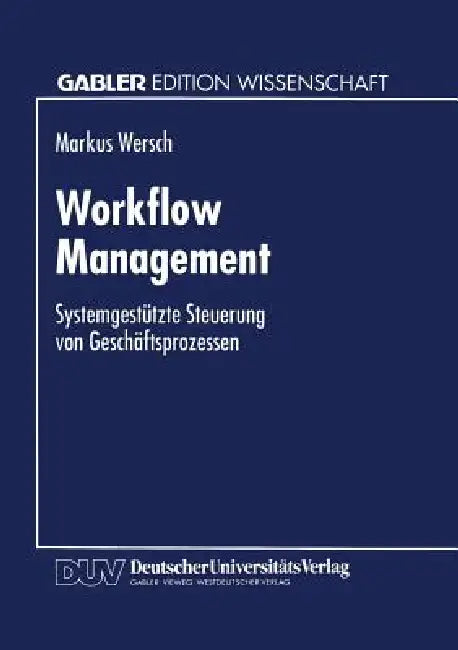 Buy Workflow Management (English, Markus Wersch) — BookShops.in