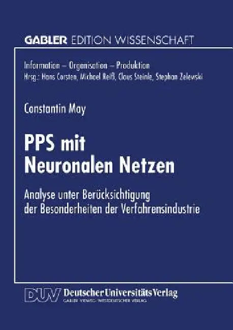 Buy Pps Mit Neuronalen Netzen (English, Constantin May) — BookShops.in