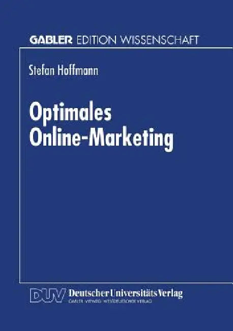 Buy Optimales Online-Marketing (English, Stefan Hoffmann) — BookShops.in
