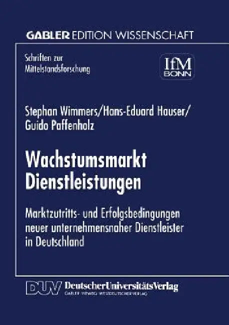 Buy Wachstumsmarkt Dienstleistungen (English, Stephan Wimmers) — BookShops.in
