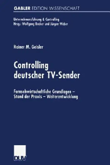Buy Controlling Deutscher Tv-Sender (English, Rainer Geisler) — BookShops.in