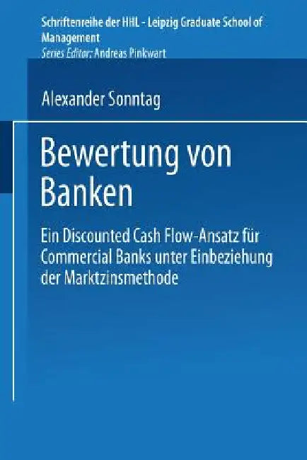 Buy Bewertung Von Banken (English, Alexander Sonntag) — BookShops.in