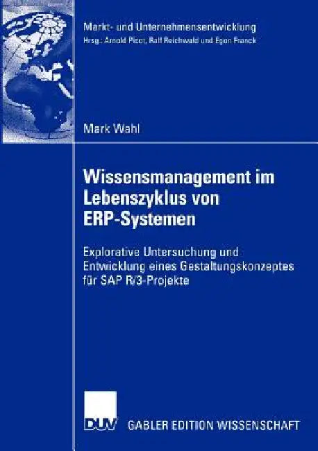 Buy Wissensmanagement Im Lebenszyklus Von Erp-Systemen (English, Mark Wahl) — BookShops.in