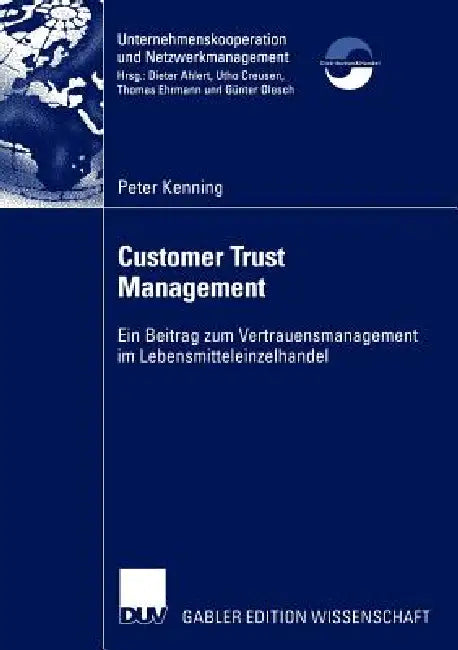 Buy Customer Trust Management (English, Peter Kenning) — BookShops.in