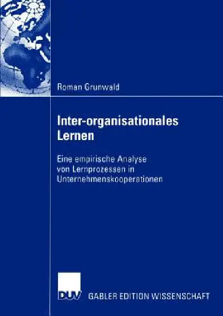 Buy Inter-Organisationales Lernen (English, Roman Grunwald) — BookShops.in