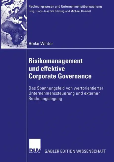 Buy Risikomanagement Und Effektive Corporate Governance (English, Heike Winter) — BookShops.in