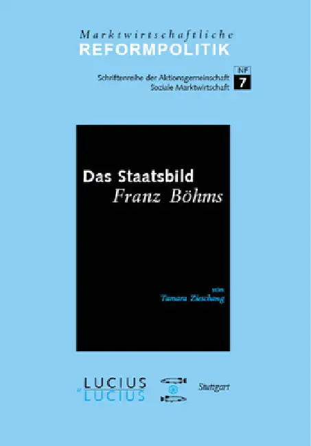 Buy Das Staatsbild Franz Böhms (English, Tamara Zieschang) — BookShops.in