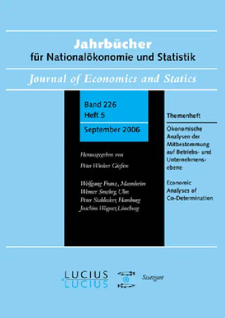 Buy Ökonomische Analysen Der Mitbestimmung Auf Betriebs- Und Unternehmensebene (English, Joachim Wagner) — BookShops.in
