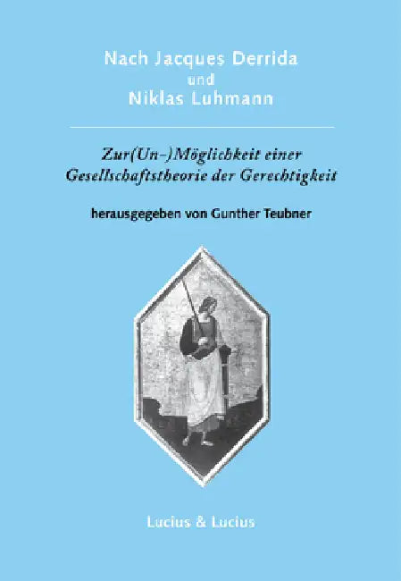Buy Nach Jacques Derrida Und Niklas Luhmann (English, Gunther Teubner) — BookShops.in