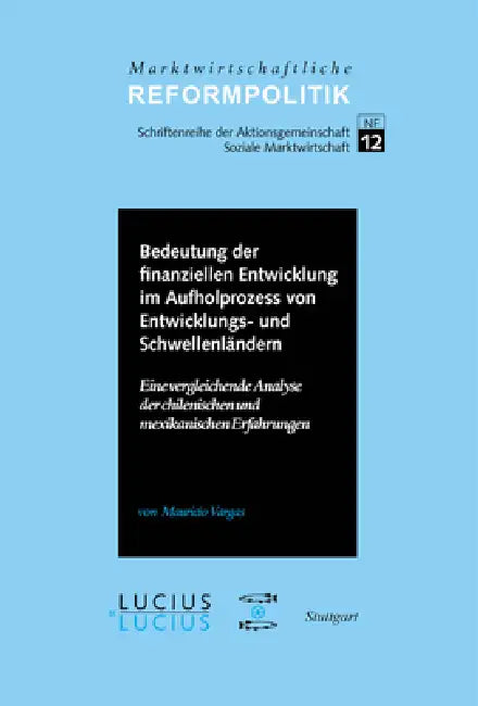 Buy Bedeutung der finanziellen Entwicklung im Aufholprozess von Entwicklungs- und Schwellenländern (English, Mauricio Vargas) — BookShops.in