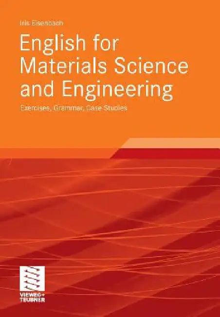 Buy English for Materials Science and Engineering (English, Iris Eisenbach) β BookShops.in