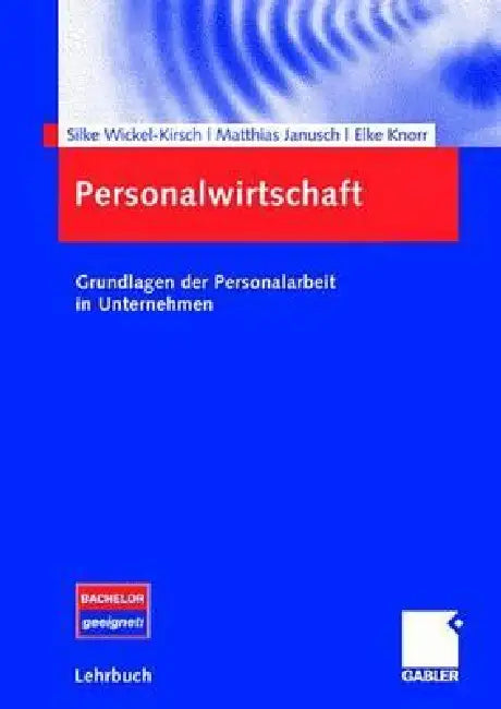 Buy Personalwirtschaft (English, Silke Wickel-Kirsch | Matthias Janusch | Elke Knorr) — BookShops.in