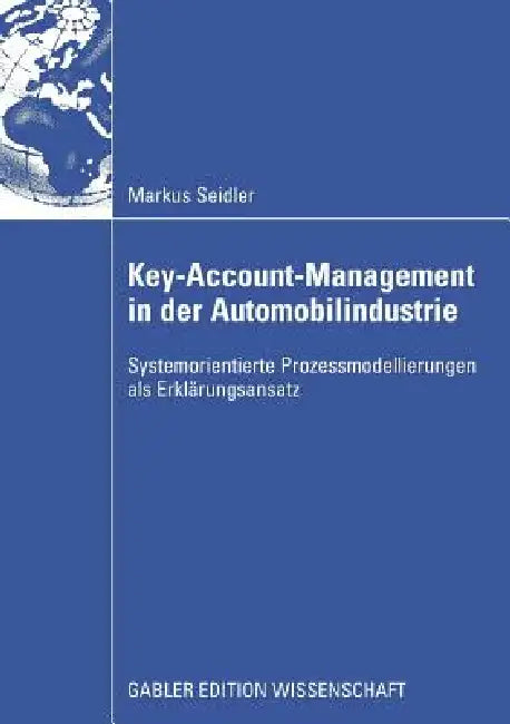 Buy Key-Account-Management in Der Automobilindustrie (English, Markus Seidler) — BookShops.in