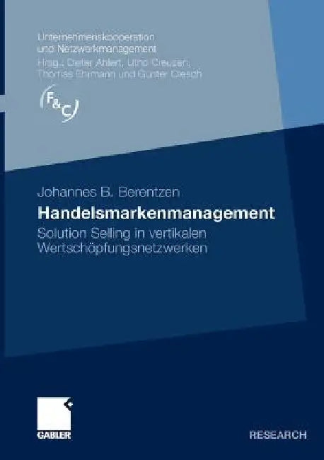 Buy Handelsmarkenmanagement (English, Johannes B. Berentzen) — BookShops.in