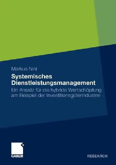 Buy Systemisches Dienstleistungsmanagement (English, Markus Nini) — BookShops.in