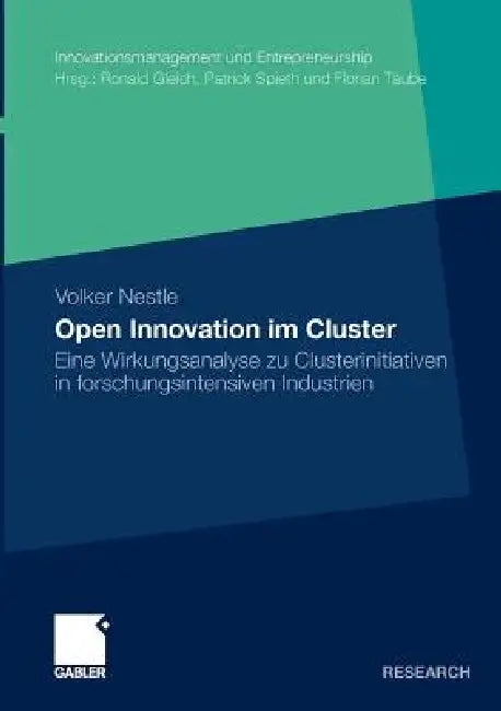 Buy Open Innovation Im Cluster (English, Volker Nestle) — BookShops.in