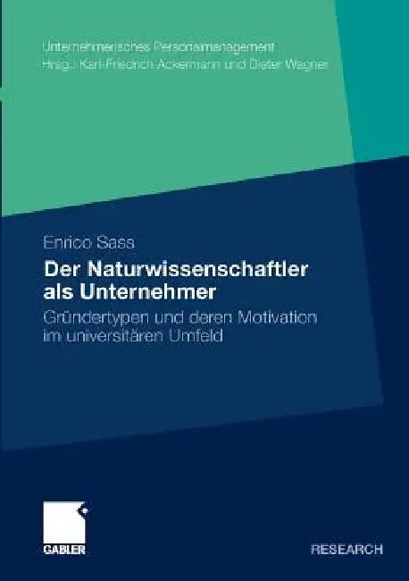Buy Der Naturwissenschaftler ALS Unternehmer (English, Enrico Sass) — BookShops.in